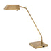 Newbury Table Lamp in Antique Brass with USB Port