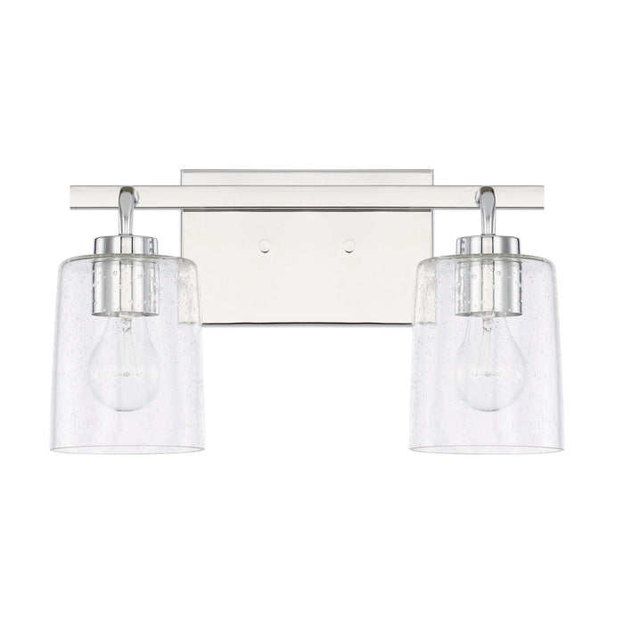Greyson Two Light Vanity in Chrome