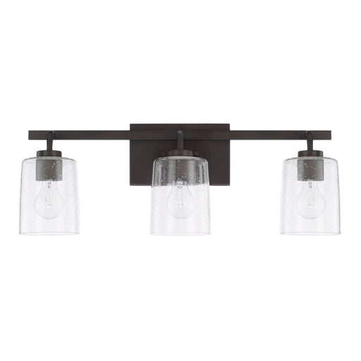 Greyson Three Light Vanity in Bronze