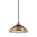 1 Light Pendant in Brass and Onyx - Lamps Expo