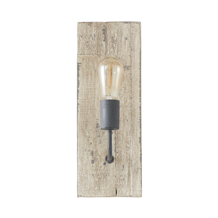 Tybee 1 Light Sconce in Sea Salt