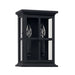 Mansell 2 Light Outdoor Wall Lantern in Black