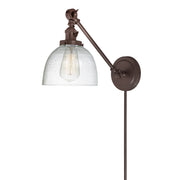 Soho 1-Light Double Swivel Madison Wall Sconce in Oil rubbed bronze