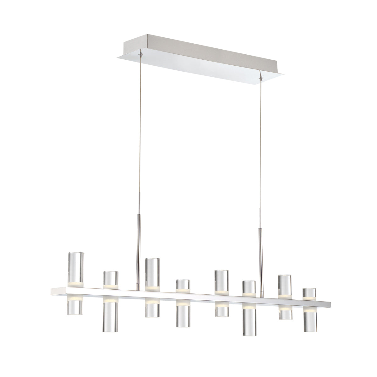 Netto 8-Light Chandelier in Chrome