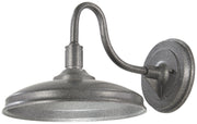 Harbison LED Wall Mount in Silver with Oxide Flecks