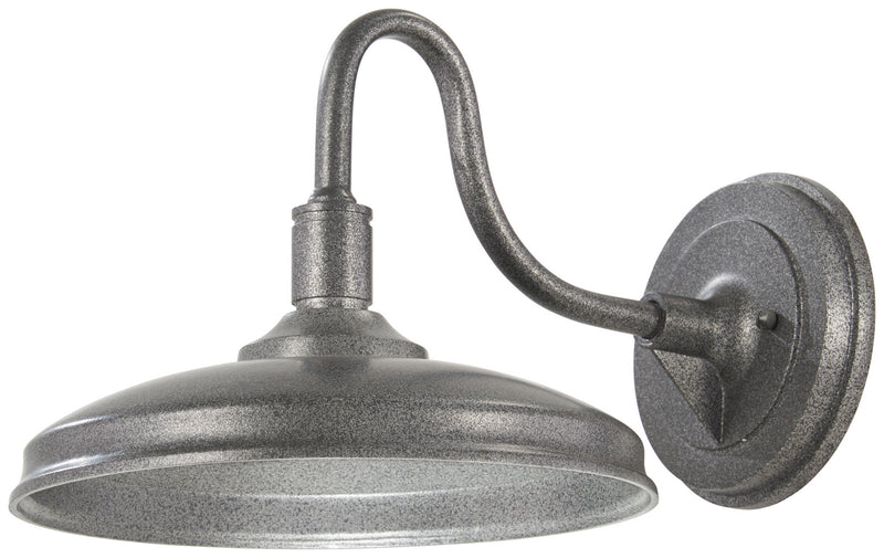 Harbison LED Wall Mount in Silver with Oxide Flecks