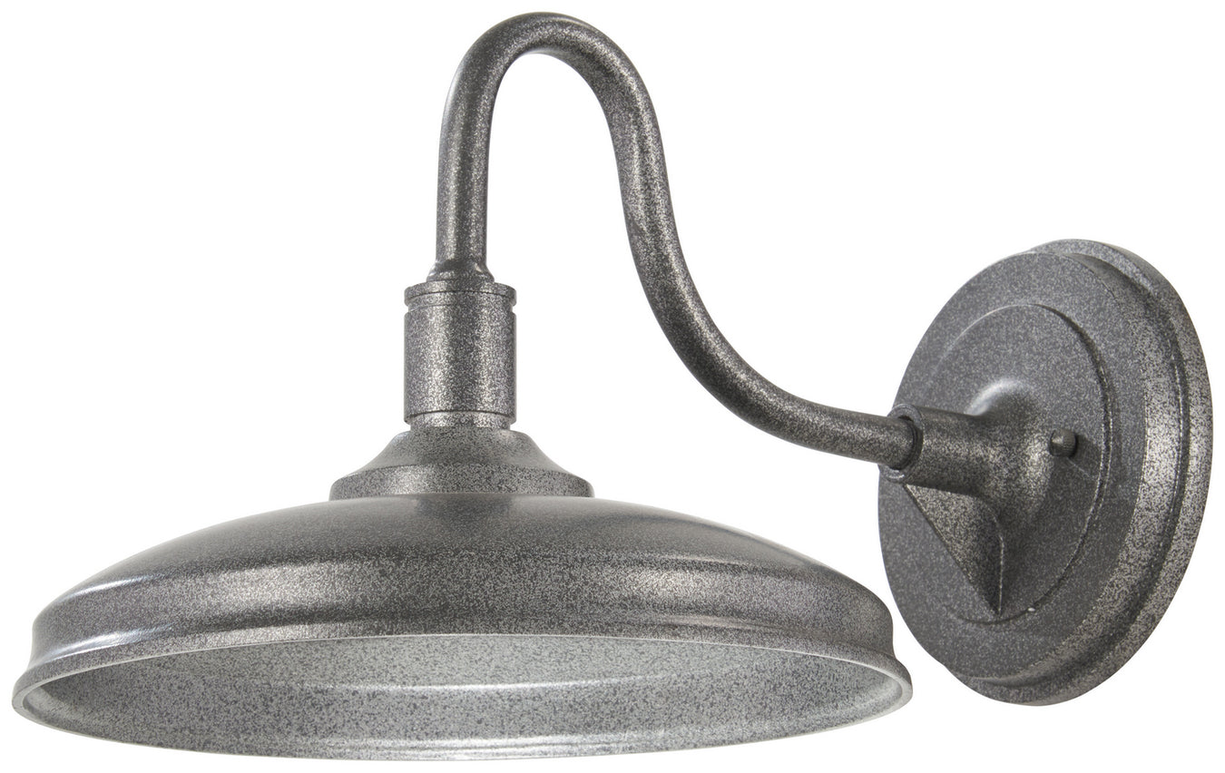 Harbison LED Wall Mount in Silver with Oxide Flecks
