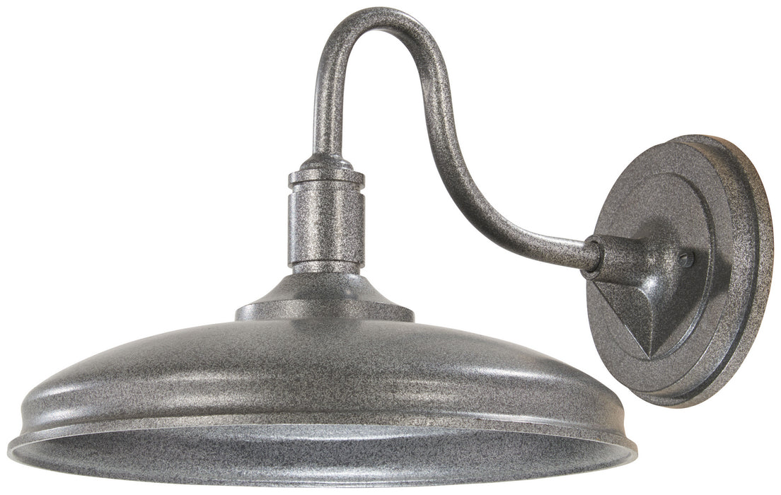 Harbison LED Wall Mount in Silver with Oxide Flecks