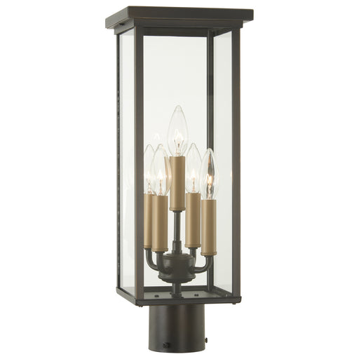 Casway 5-Light Post Mount in Oil Rubbed Bronze - Lamps Expo