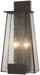 Bistro Dawn 2-Light Outdoor Wall Mount in Dakota Bronze & Clear Seeded Glass - Lamps Expo