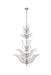 Orchid 25-Light Chandelier in Chrome with Clear Royal Cut Crystal