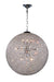 Cabaret 12-Light Pendant in Chrome with Clear Royal Cut Crystal