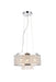 Amelie 4-Light Pendant in Chrome with Clear Royal Cut Crystal