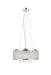 Amelie 6-Light Pendant in Chrome with Clear Royal Cut Crystal