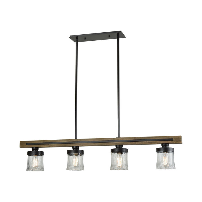 Timberwood 4-Light Island Light in Oil Rubbed Bronze - Lamps Expo