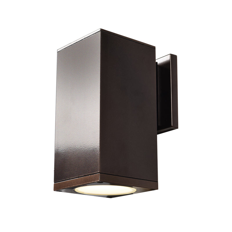 Bayside (small) Outdoor Square Cylinder Wall Sconce - Lamps Expo