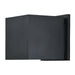 Square Marine Grade Adjustable Wet Location LED Wallwasher in Black Finish