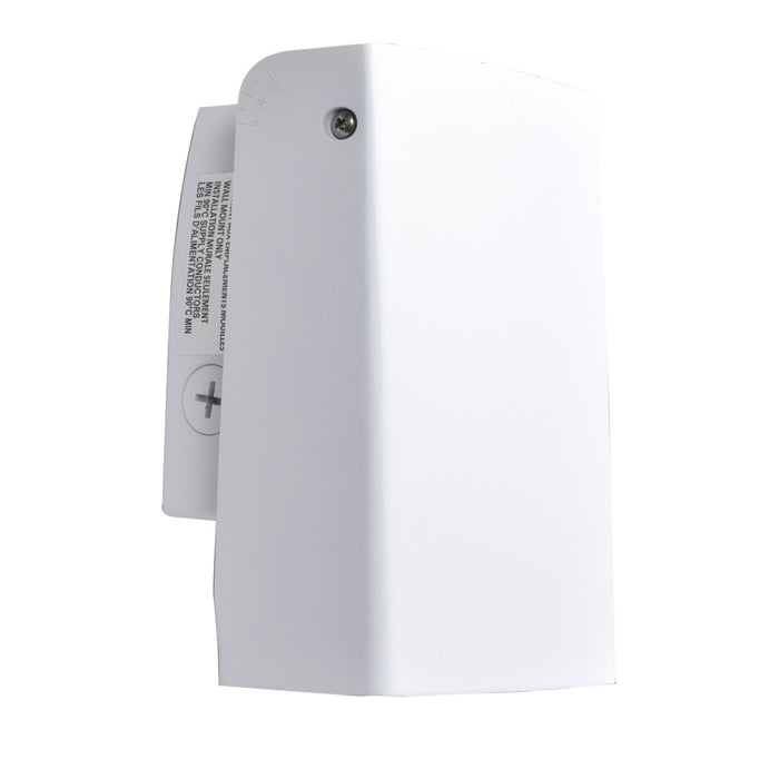 Adapt 120-277v Wet Location Adjustable Wall Pack in White Finish