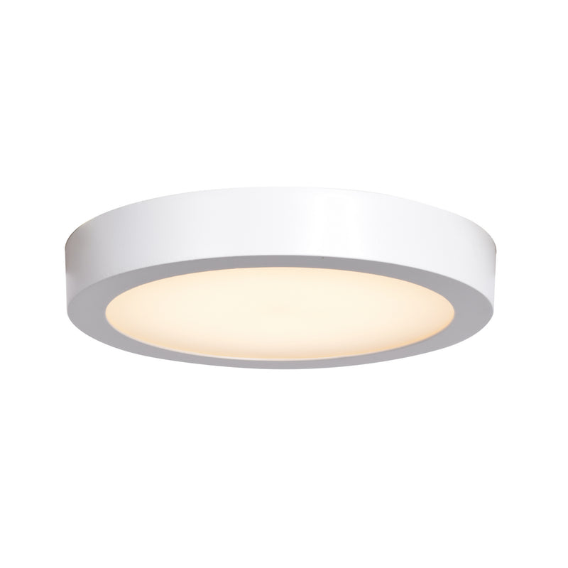 Strike 2.0 (large) Dimmable LED Round Flush Mount - Lamps Expo