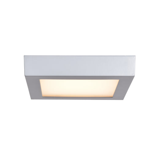 Strike 2.0 (small) Dimmable LED Square Flush Mount - Lamps Expo