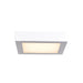 Strike 2.0 (small) Dimmable LED Square Flush Mount - Lamps Expo