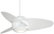 Slant 36" Ceiling Fan in White