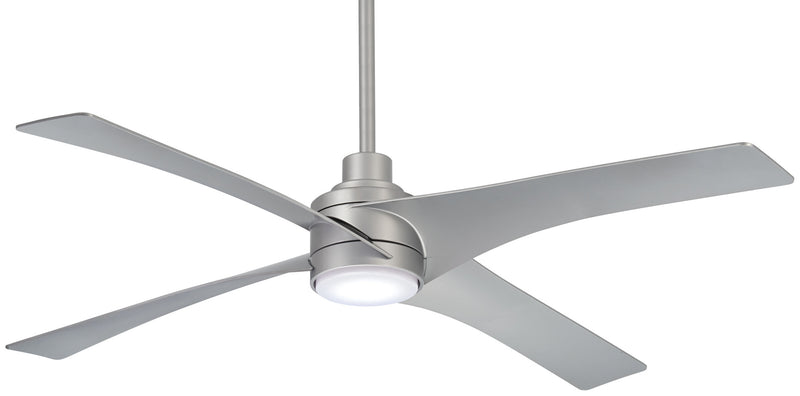 Swept 56" Ceiling Fan in Silver
