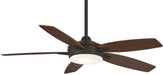 Espace - LED 52" Ceiling Fan in Oil Rubbed Bronze & Medium Maple - Lamps Expo