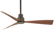 Simple 44" Ceiling Fan in Oil Rubbed Bronze