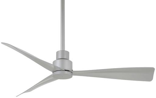Simple 44" Ceiling Fan in Silver