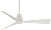 Simple 44" Ceiling Fan in Flat White
