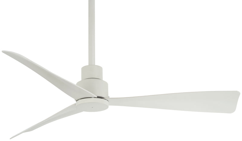 Simple 44" Ceiling Fan in Flat White