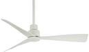 Simple 44" Ceiling Fan in Flat White