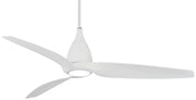 Tear 60" Ceiling Fan in Flat White