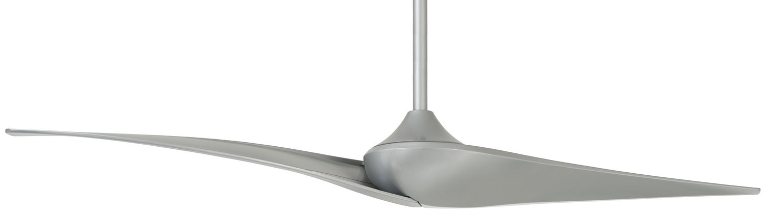 Wave Ii 60" Ceiling Fan in Silver