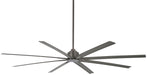 Xtreme H2O 84" Outdoor Ceiling Fan in Smoked Iron