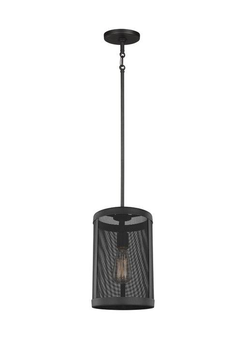 Gereon One Light Mini-Pendant in Black
