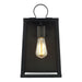 Marinus Medium One Light Outdoor Wall Lantern in Blacksmith - Lamps Expo
