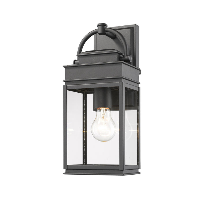 Fulton Outdoor Wall Light in Black - Lamps Expo