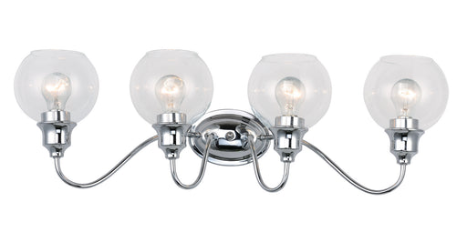 Ballord 4-Light Bath Vanity in Polished Chrome