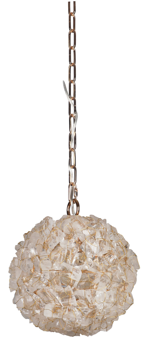 Roxx 1-Light Mini Pendant in Gilded