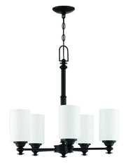 Dardyn 5-Light Chandelier in Espresso