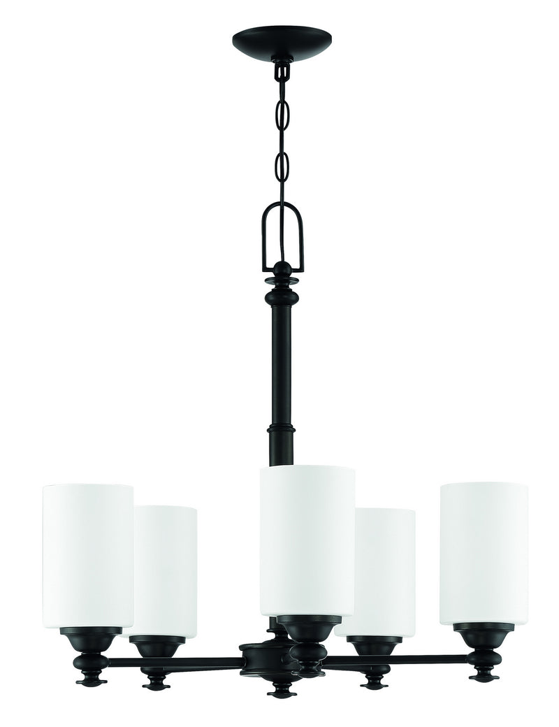 Dardyn 5-Light Chandelier in Espresso