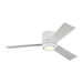 Clarity Max Ceiling Fan in Matte White with Matte White Blade