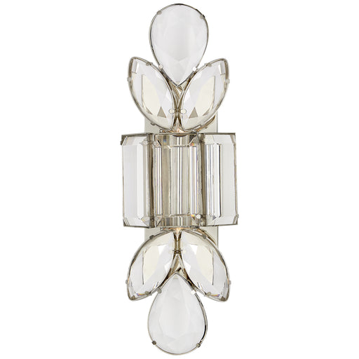 Lloyd Two Light Wall Sconce in Polished Nickel