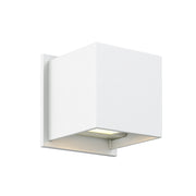 LED Wall Sconce in White