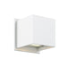 LED Wall Sconce in White