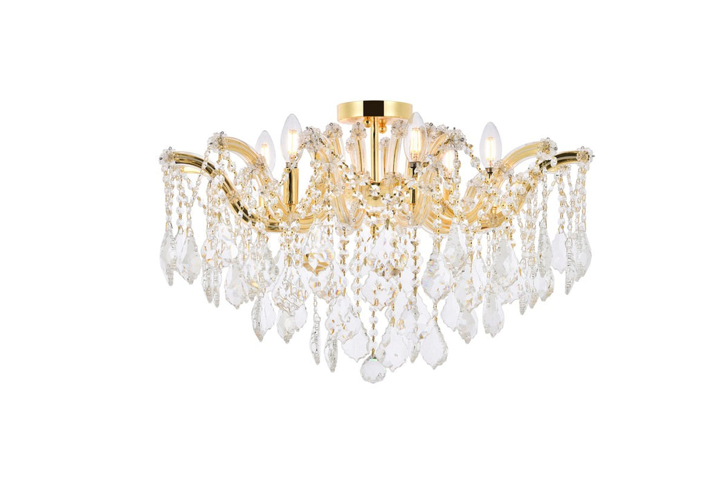 Maria Theresa 6-Light Flush Mount - Lamps Expo