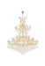 Maria Theresa 84-Light Chandelier in Gold with Clear Royal Cut Crystal