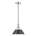 Orwell 1-Light Pendant - 10" (Convertible) in Chrome